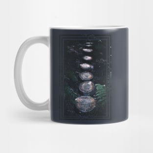 Tree stump path in the forest Mug